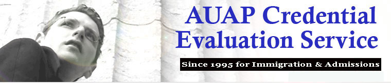 AUAP
        Credential evaluation Service
